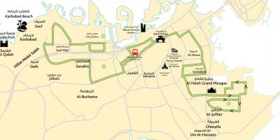 Карта города Бахрейна