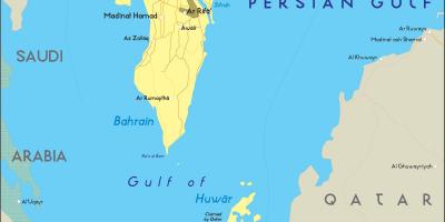 Карта Бахрейна в автономном режиме
